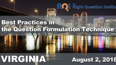 2018 Southeast Seminar on Best Practices in the Question Formulation Technique