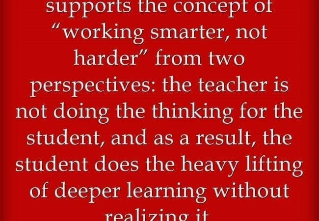 Quote from the article Response Metacognitive Skills put Students on 'Road to Lifelong Learning'