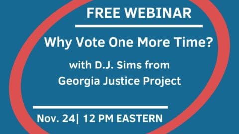 Why Vote One More Time? Introducing a Unique Tool That Can Help Increase Turnout for the Georgia Senate Races