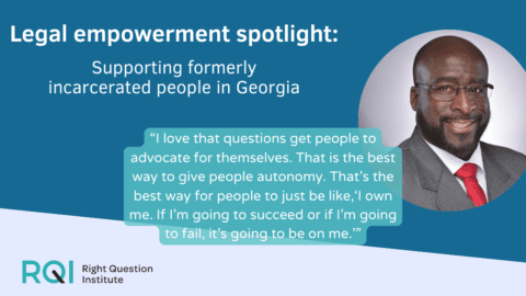 Legal empowerment spotlight: supporting formerly incarcerated people in Georgia
