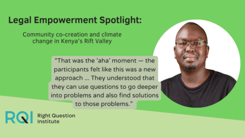 Legal Empowerment Spotlight: Community co-creation and climate change in Kenya’s Rift Valley