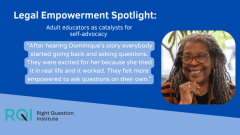 Legal Empowerment Spotlight: Adult educators as catalysts for self-advocacy