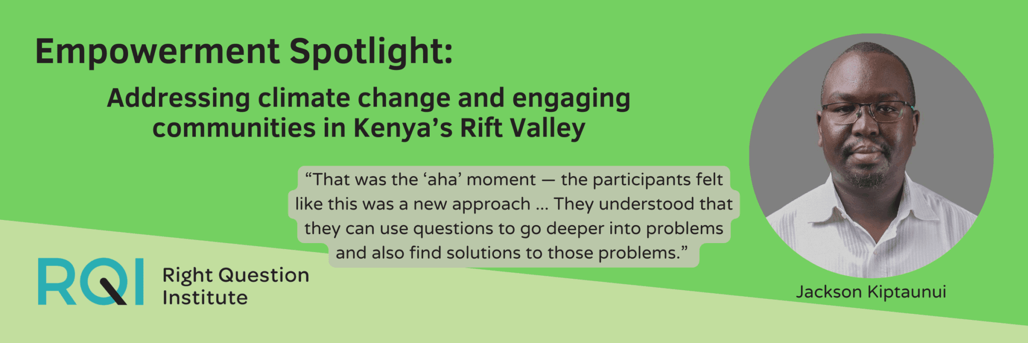 Empowerment Spotlight: Community co-creation and climate change in Kenya’s Rift Valley